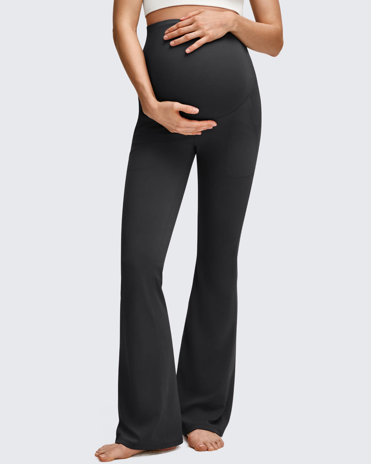 BareFeel Maternity Pockets Dress Flare Leggings