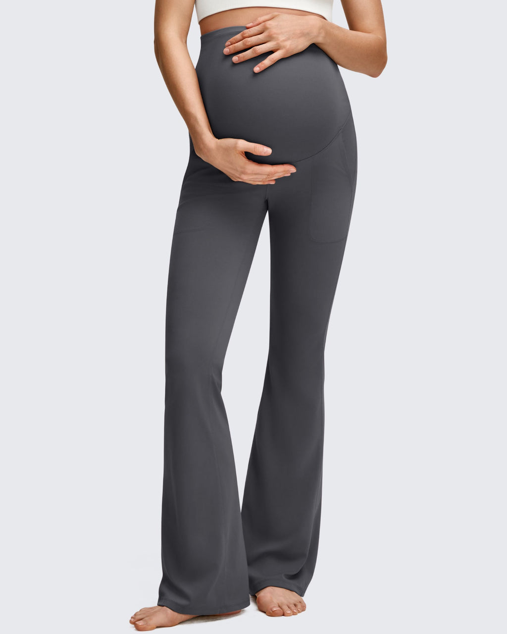 BareFeel Maternity Pockets Dress Flare Leggings