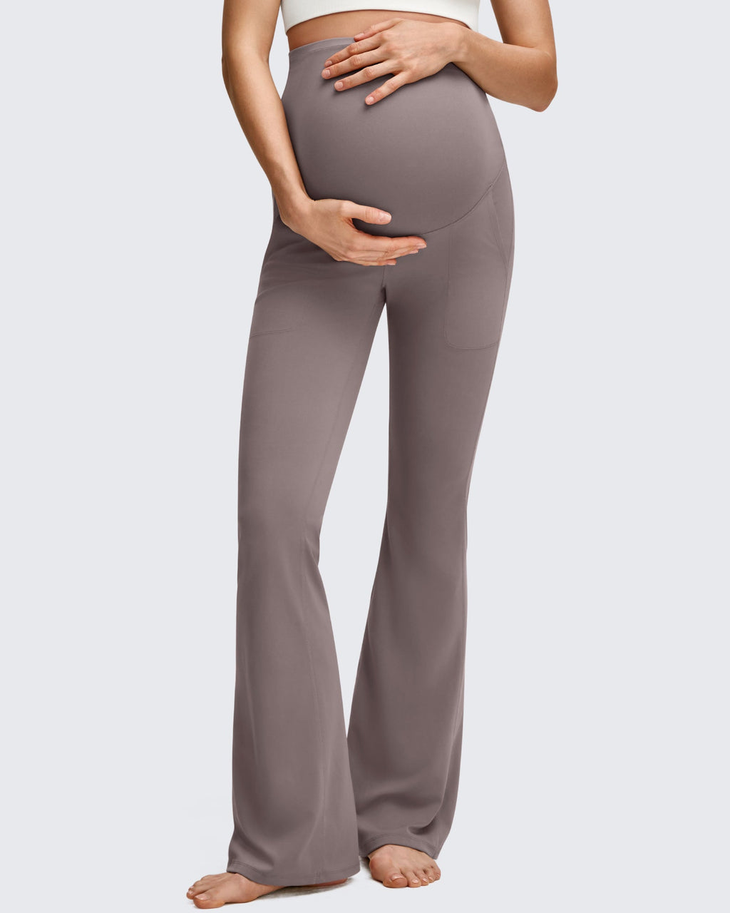 BareFeel Maternity Pockets Dress Flare Leggings