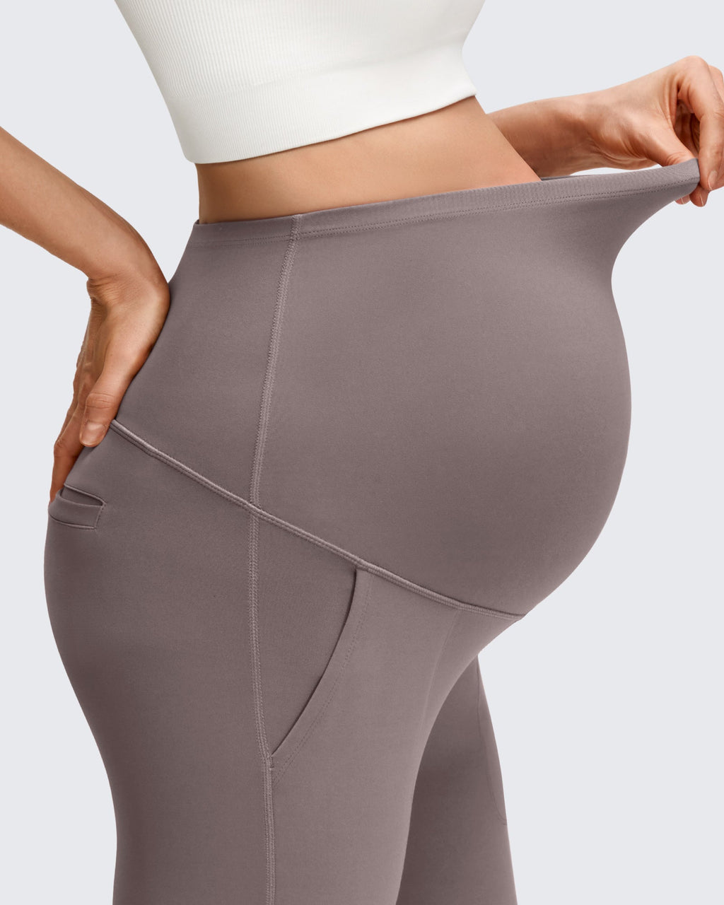 BareFeel Maternity Pockets Dress Flare Leggings