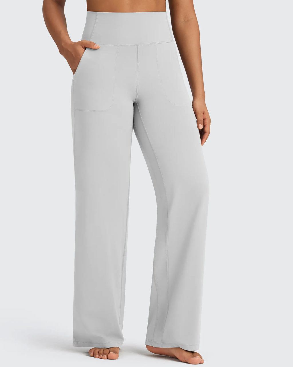 BareFeel Seamless High-Waist Dressy Wide Leg Pants