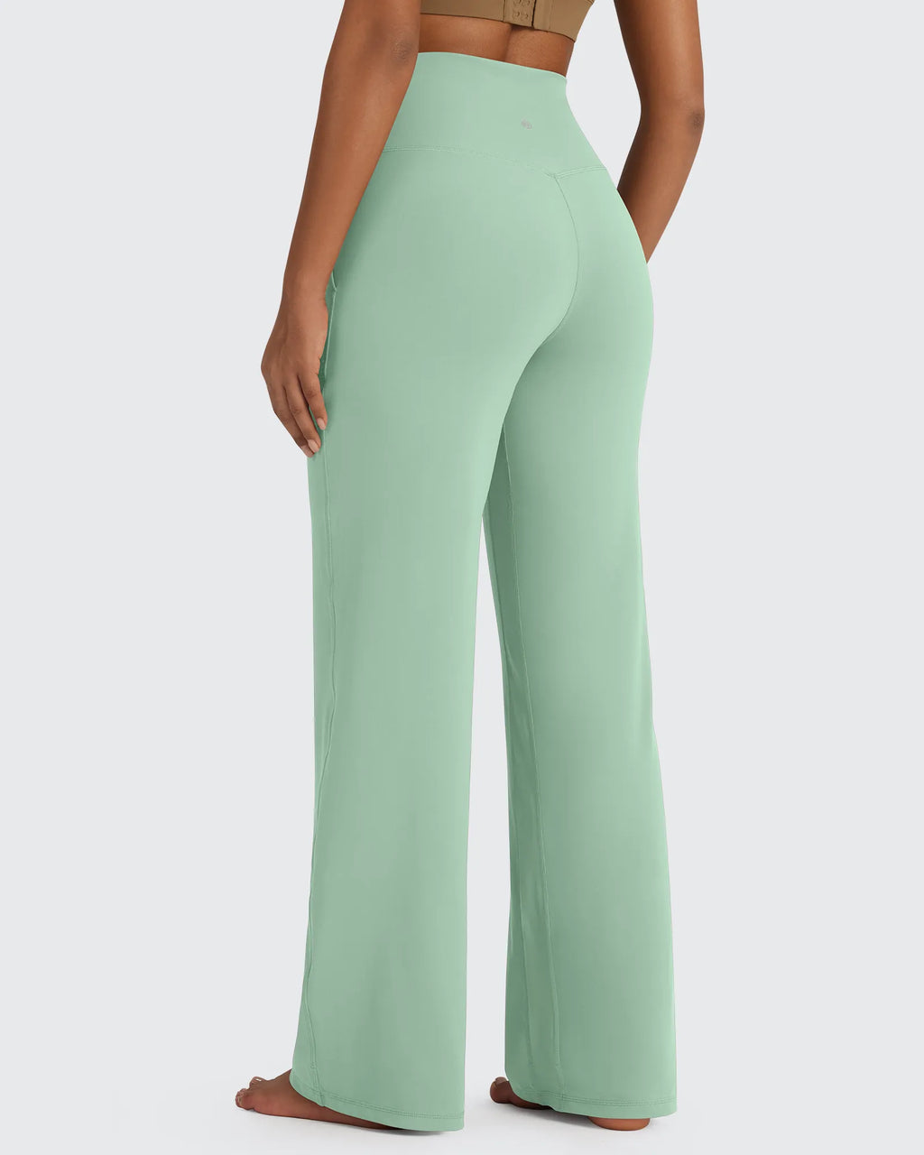 BareFeel Seamless High-Waist Dressy Wide Leg Pants