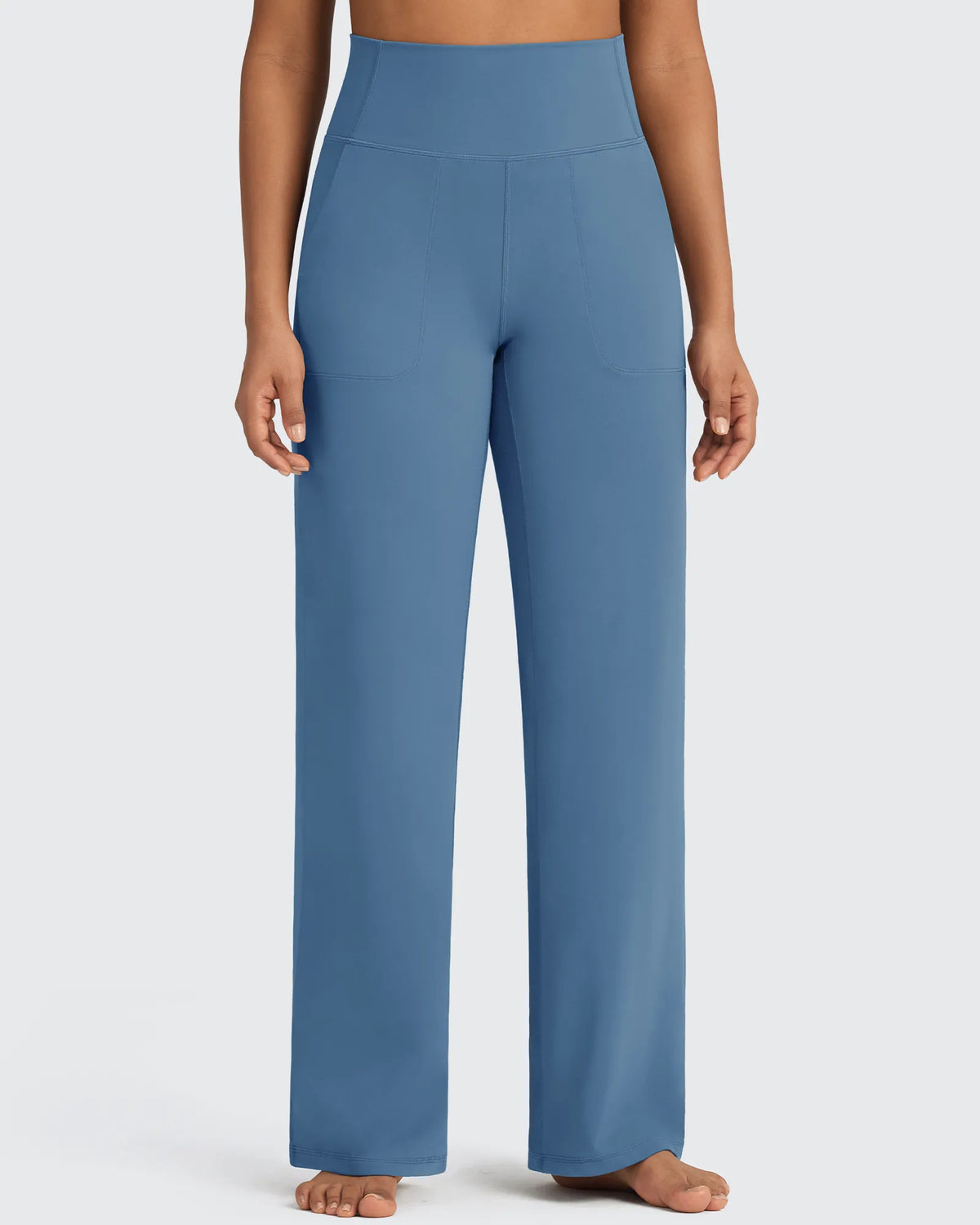 BareFeel Seamless High-Waist Dressy Wide Leg Pants