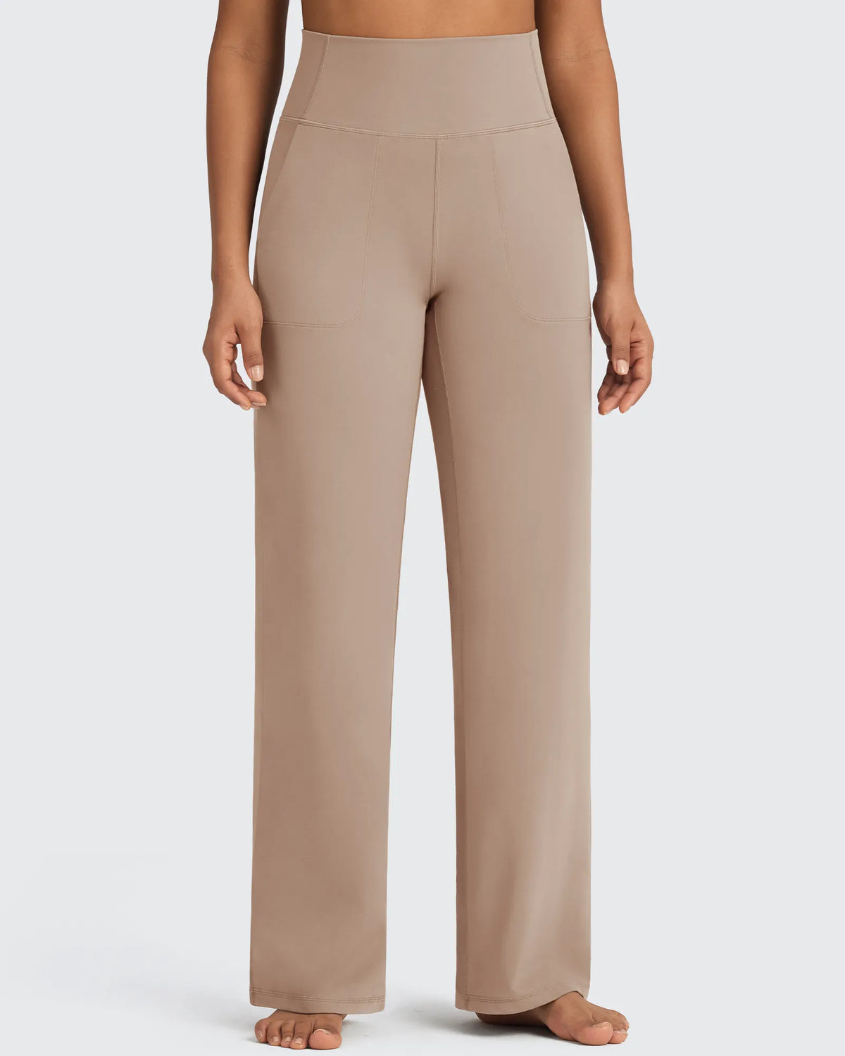 BareFeel Seamless High-Waist Dressy Wide Leg Pants