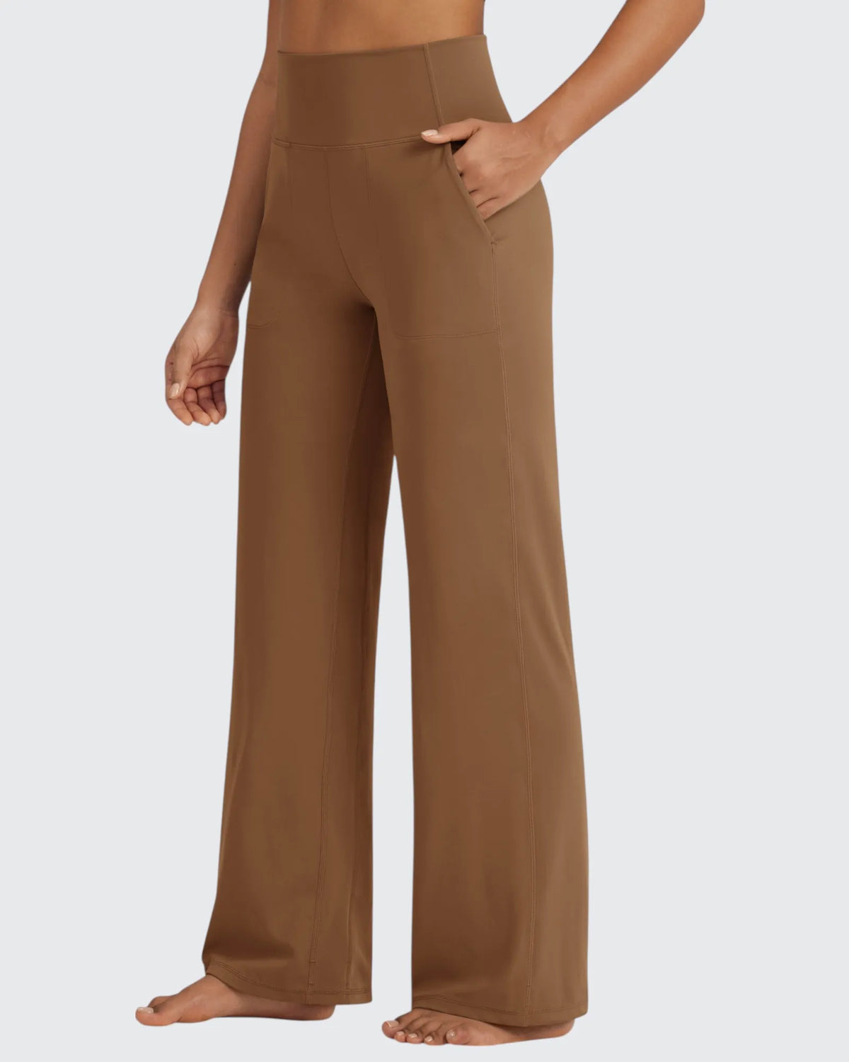 BareFeel Seamless High-Waist Dressy Wide Leg Pants