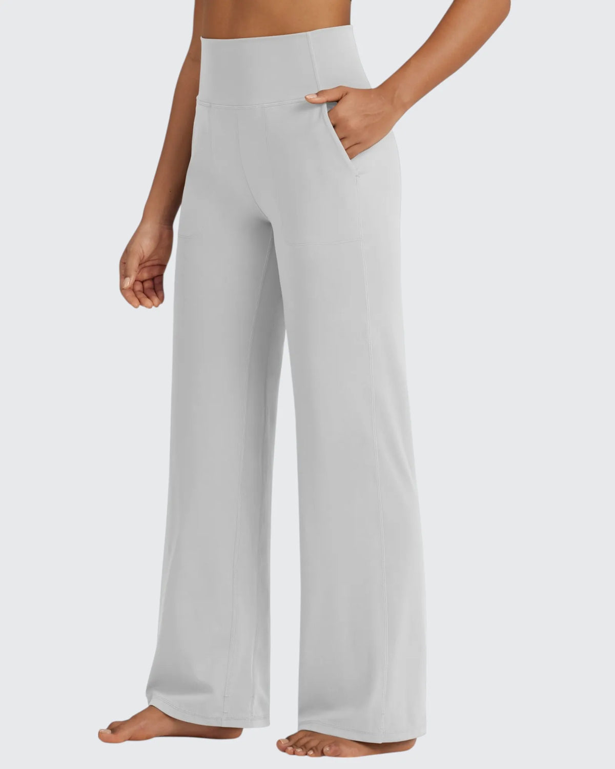 BareFeel Seamless High-Waist Dressy Wide Leg Pants