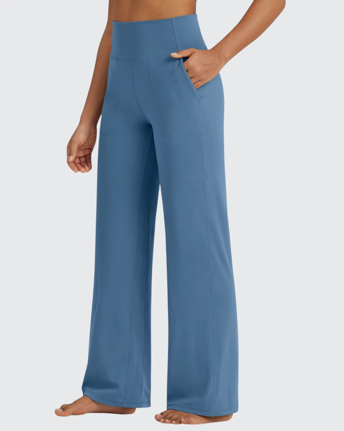 BareFeel Seamless High-Waist Dressy Wide Leg Pants