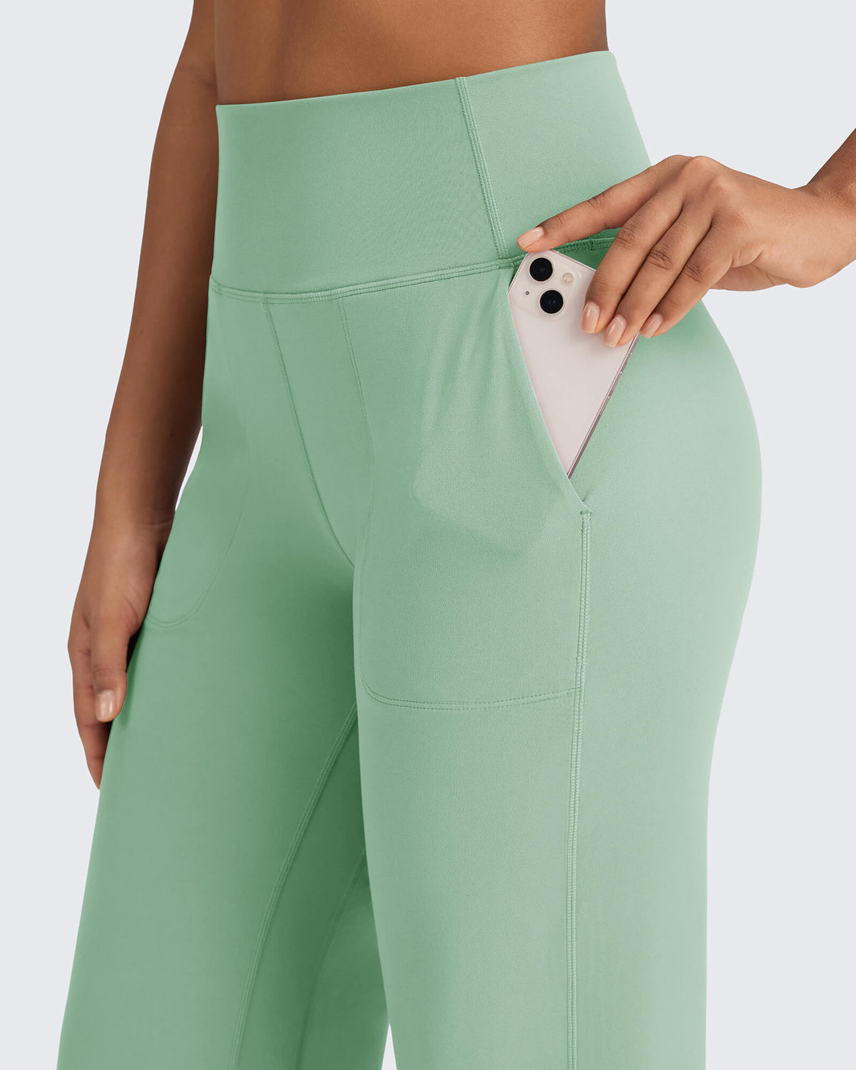 BareFeel Seamless High-Waist Dressy Wide Leg Pants