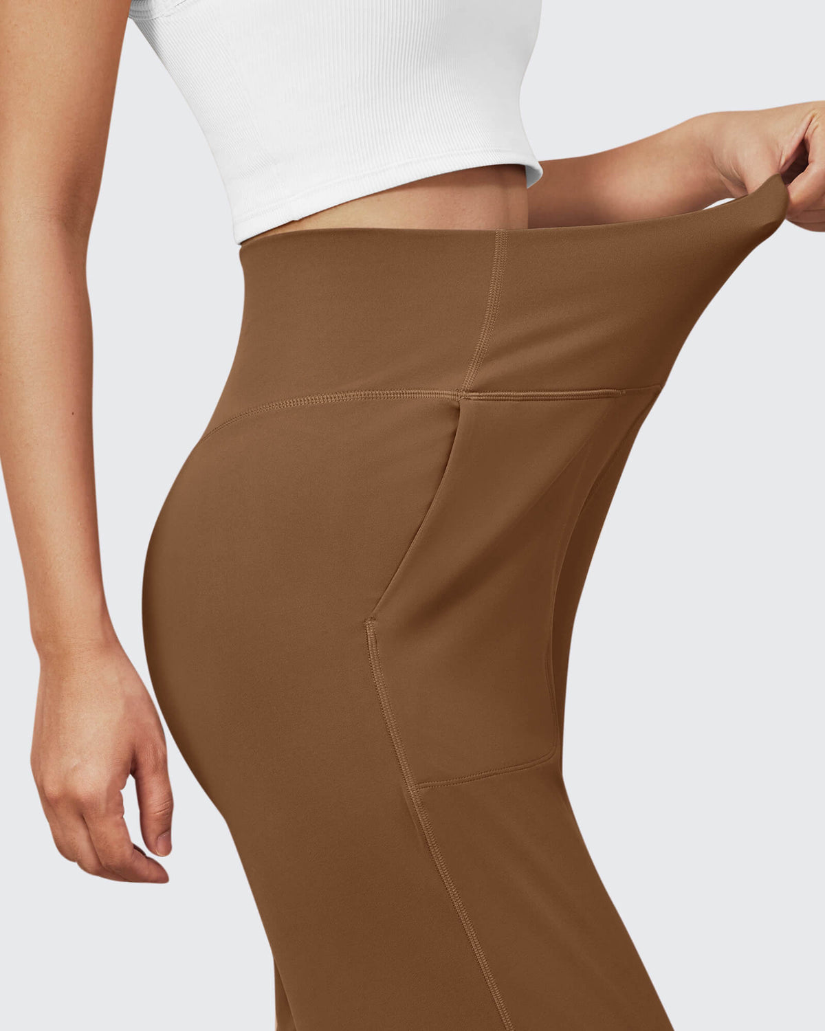 BareFeel Seamless High-Waist Dressy Wide Leg Pants