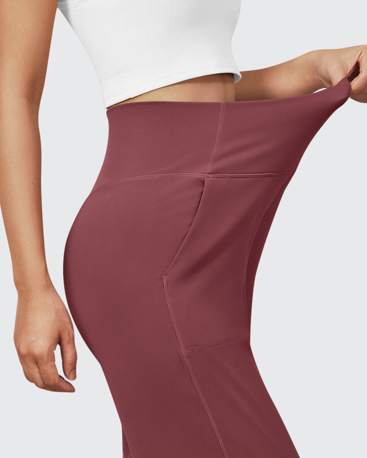 BareFeel Seamless High-Waist Dressy Wide Leg Pants