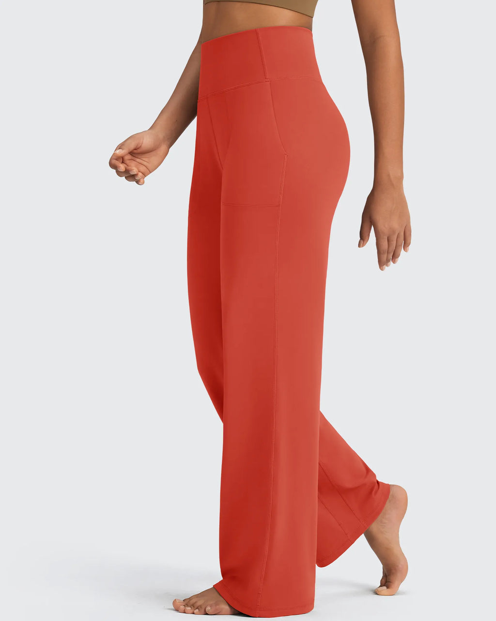 BareFeel Seamless High-Waist Dressy Wide Leg Pants