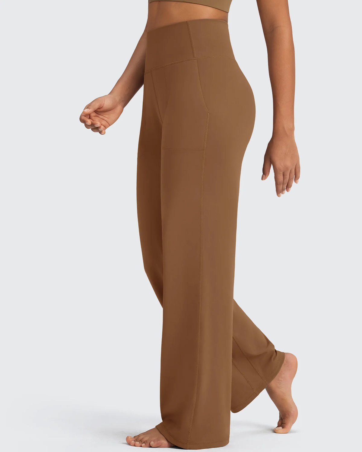 BareFeel Seamless High-Waist Dressy Wide Leg Pants