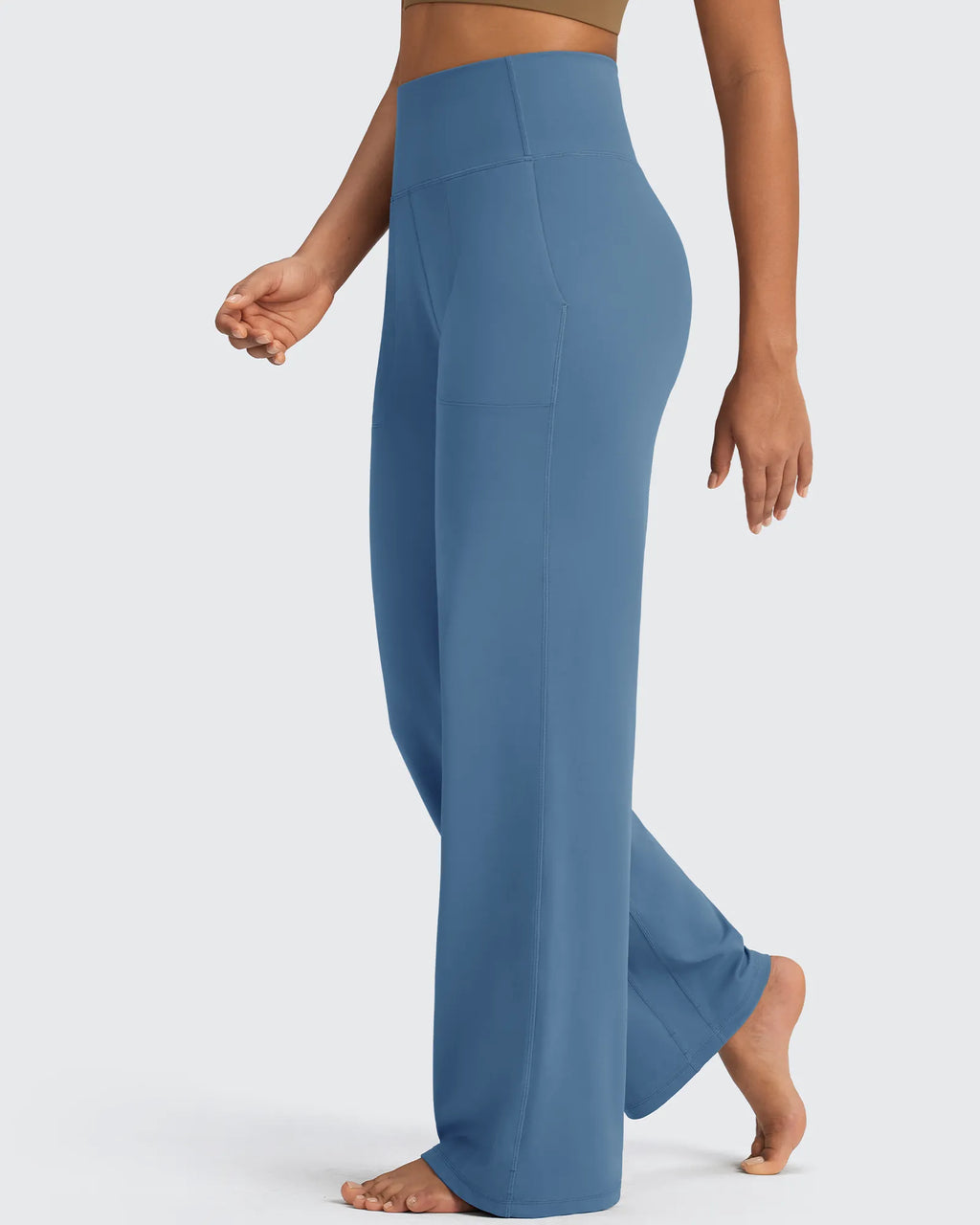 BareFeel Seamless High-Waist Dressy Wide Leg Pants