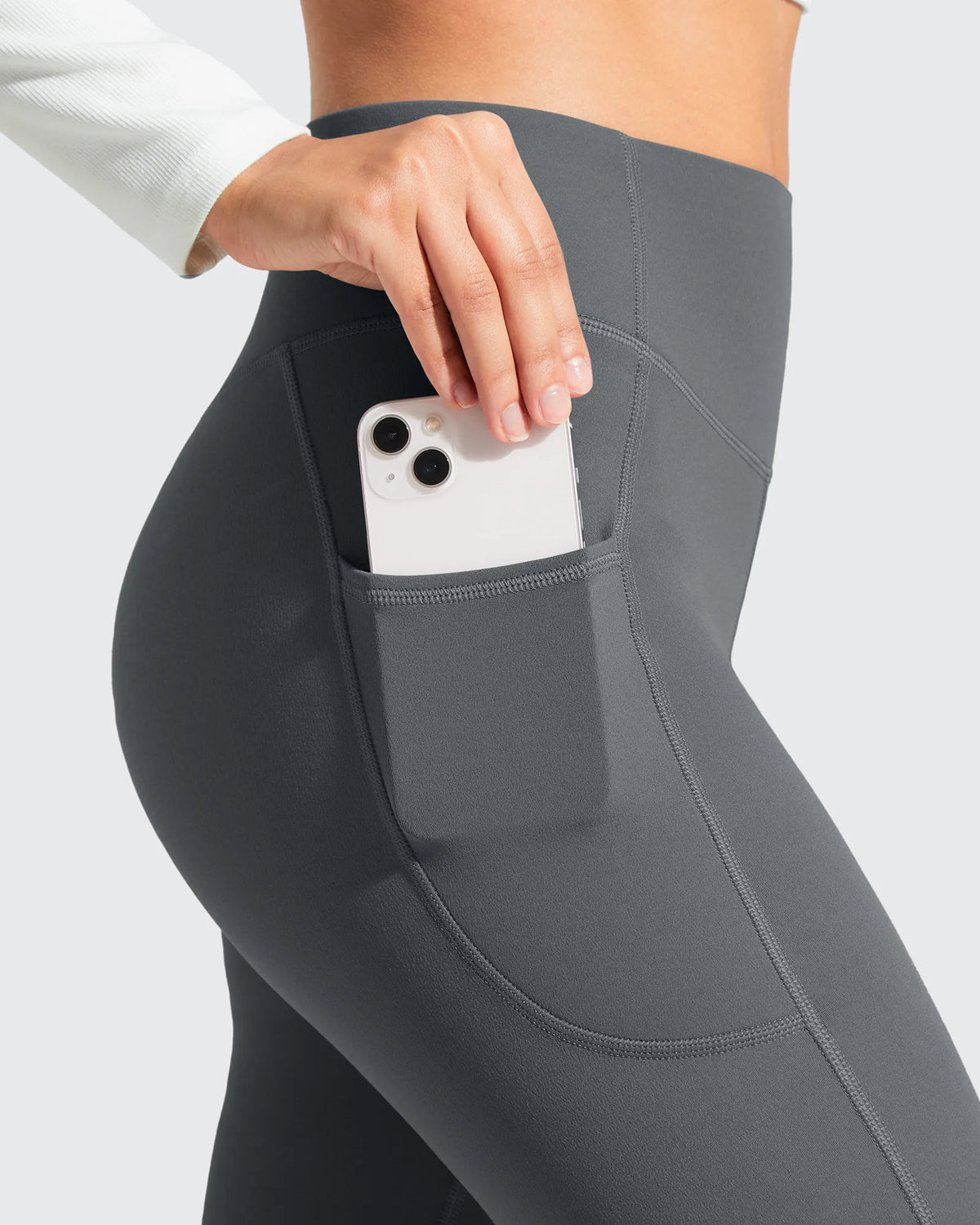 Barefeel Fleece Lined High Stretch Yoga Workout Leggings