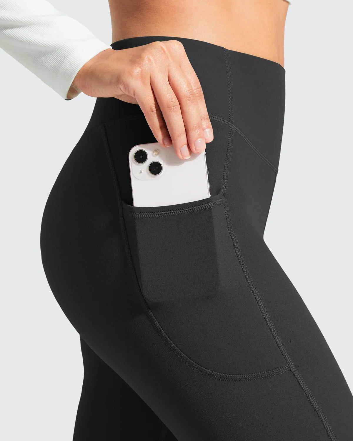 Barefeel Fleece Lined High Stretch Yoga Workout Leggings