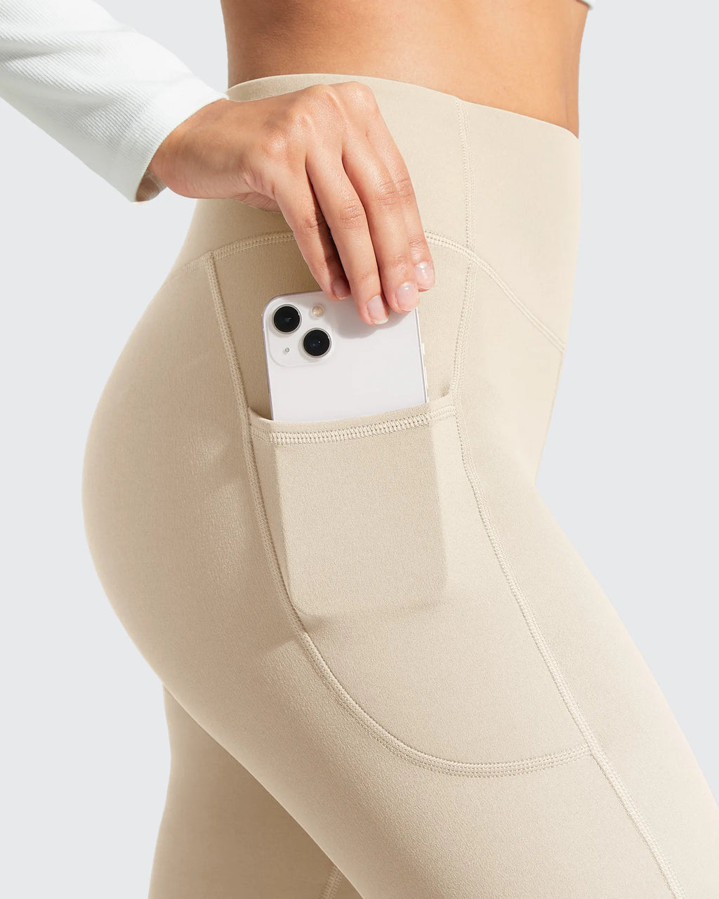 Barefeel Fleece Lined High Stretch Yoga Workout Leggings