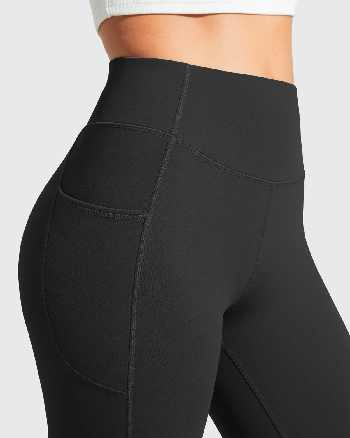 Barefeel Fleece Lined High Stretch Yoga Workout Leggings