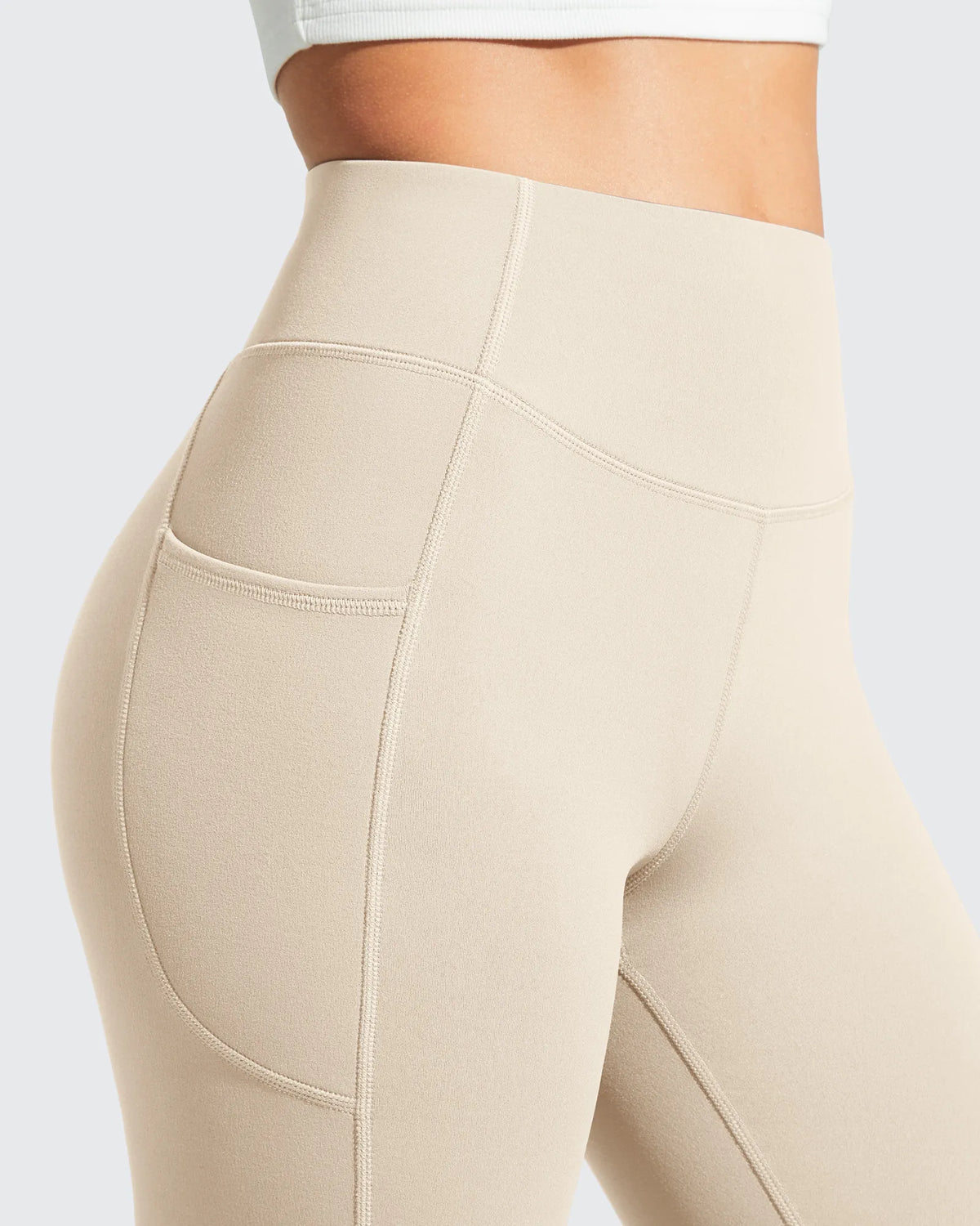 Barefeel Fleece Lined High Stretch Yoga Workout Leggings