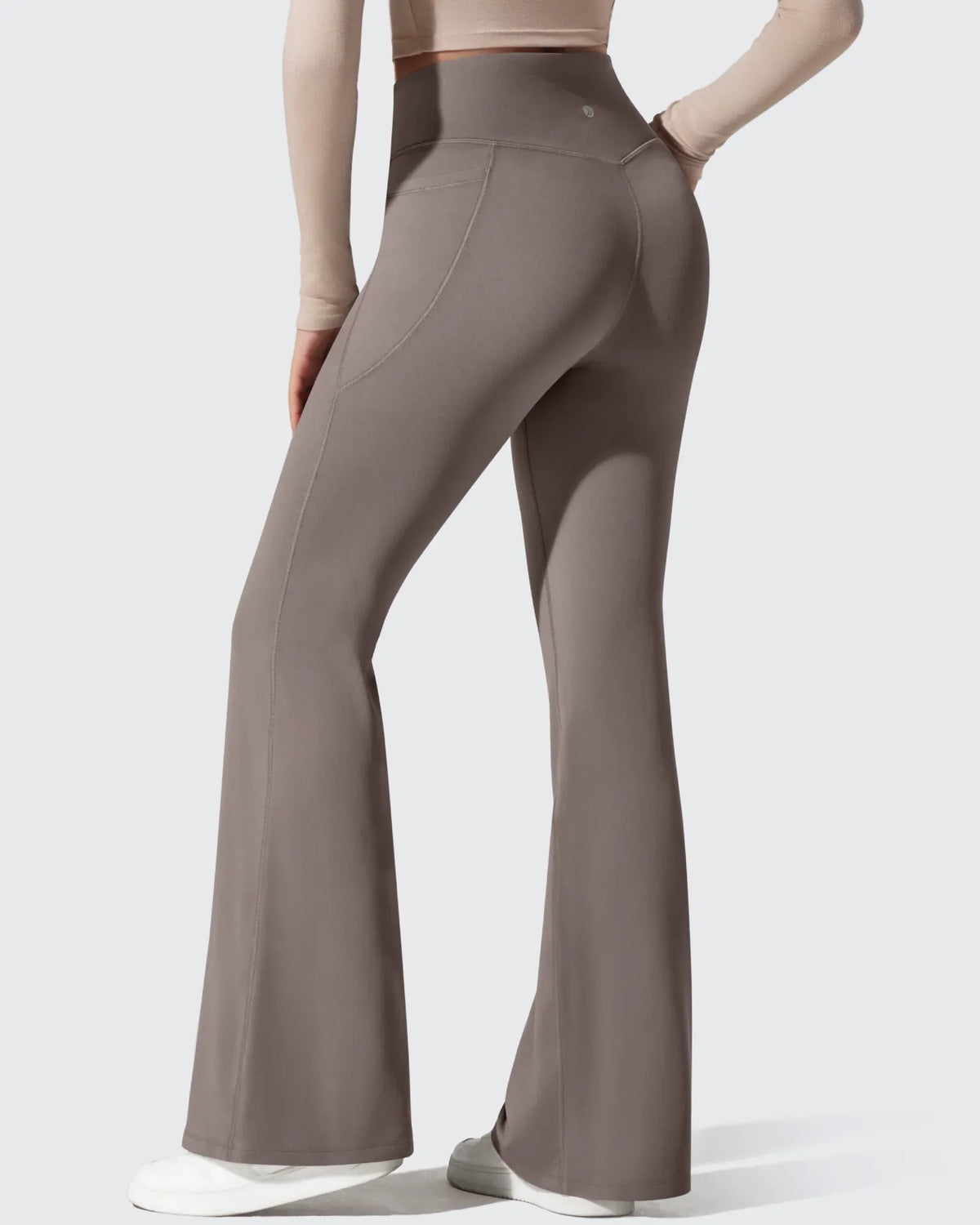 Barefeel Fleece Lined High Waist Flare Yoga Leggings