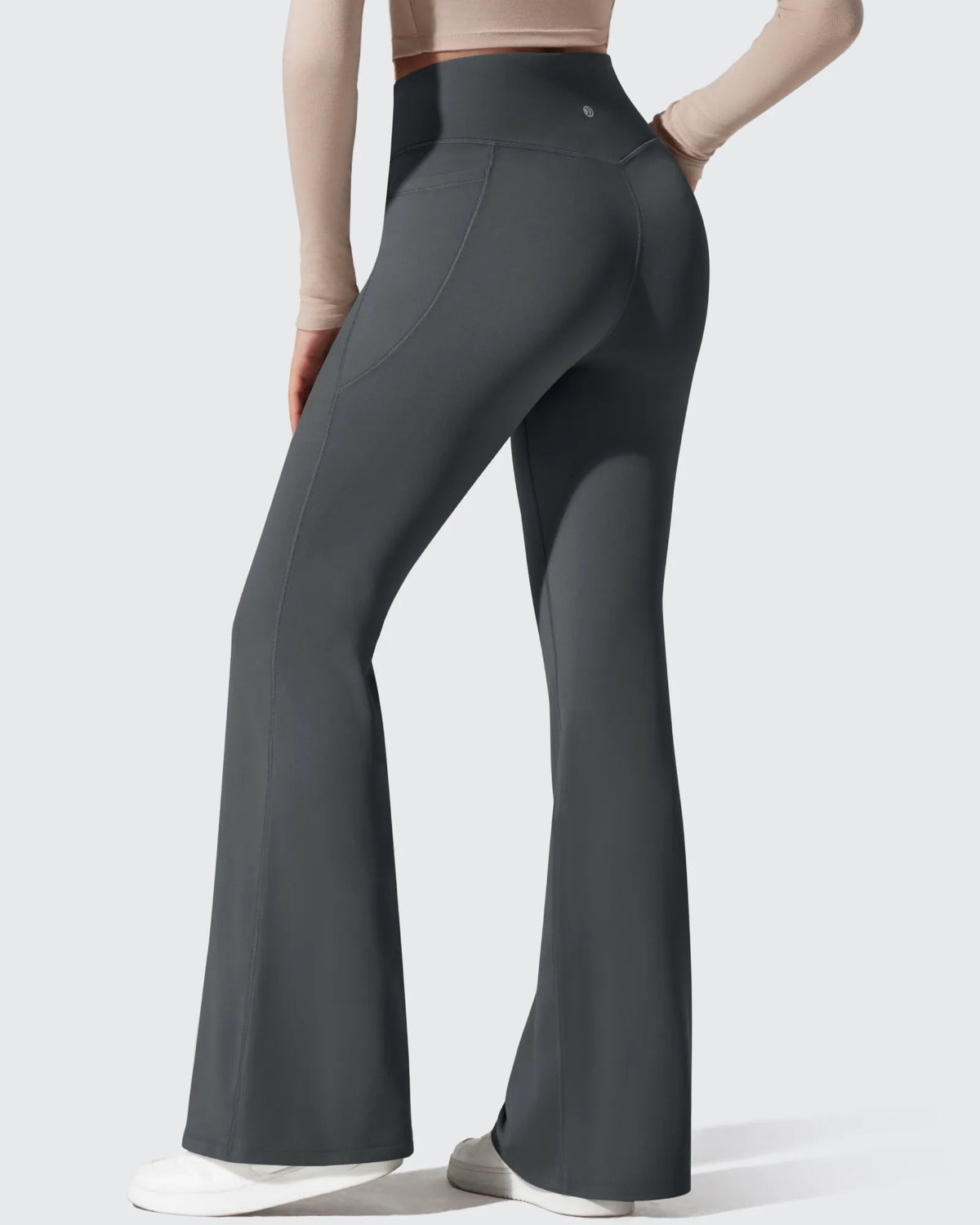 Barefeel Fleece Lined High Waist Flare Yoga Leggings