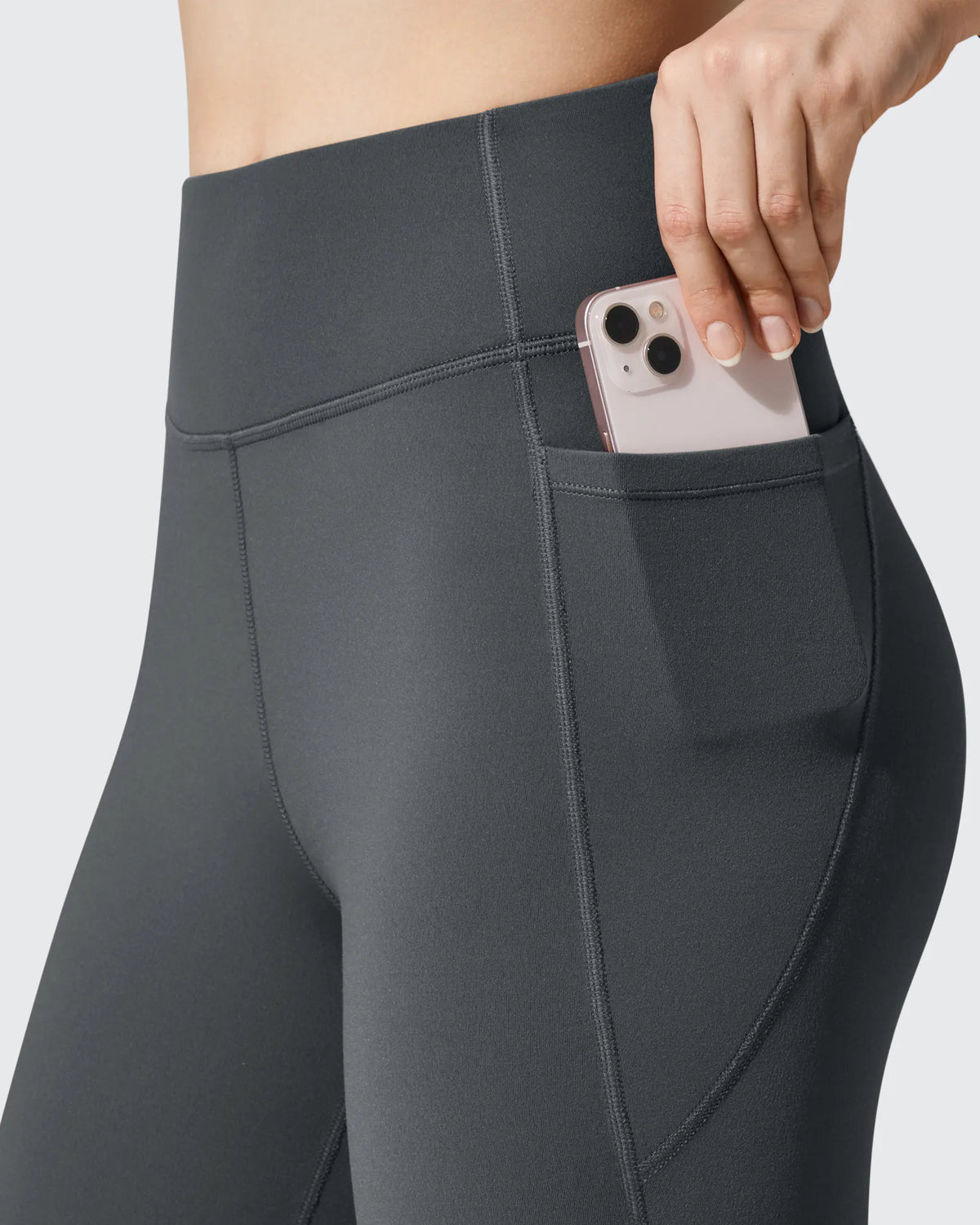 Barefeel Fleece Lined High Waist Flare Yoga Leggings