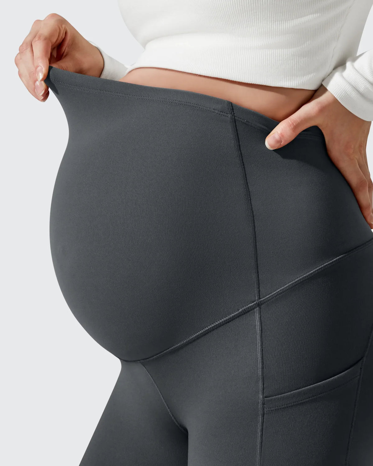 Barefeel Fleece Lined Maternity Leggings