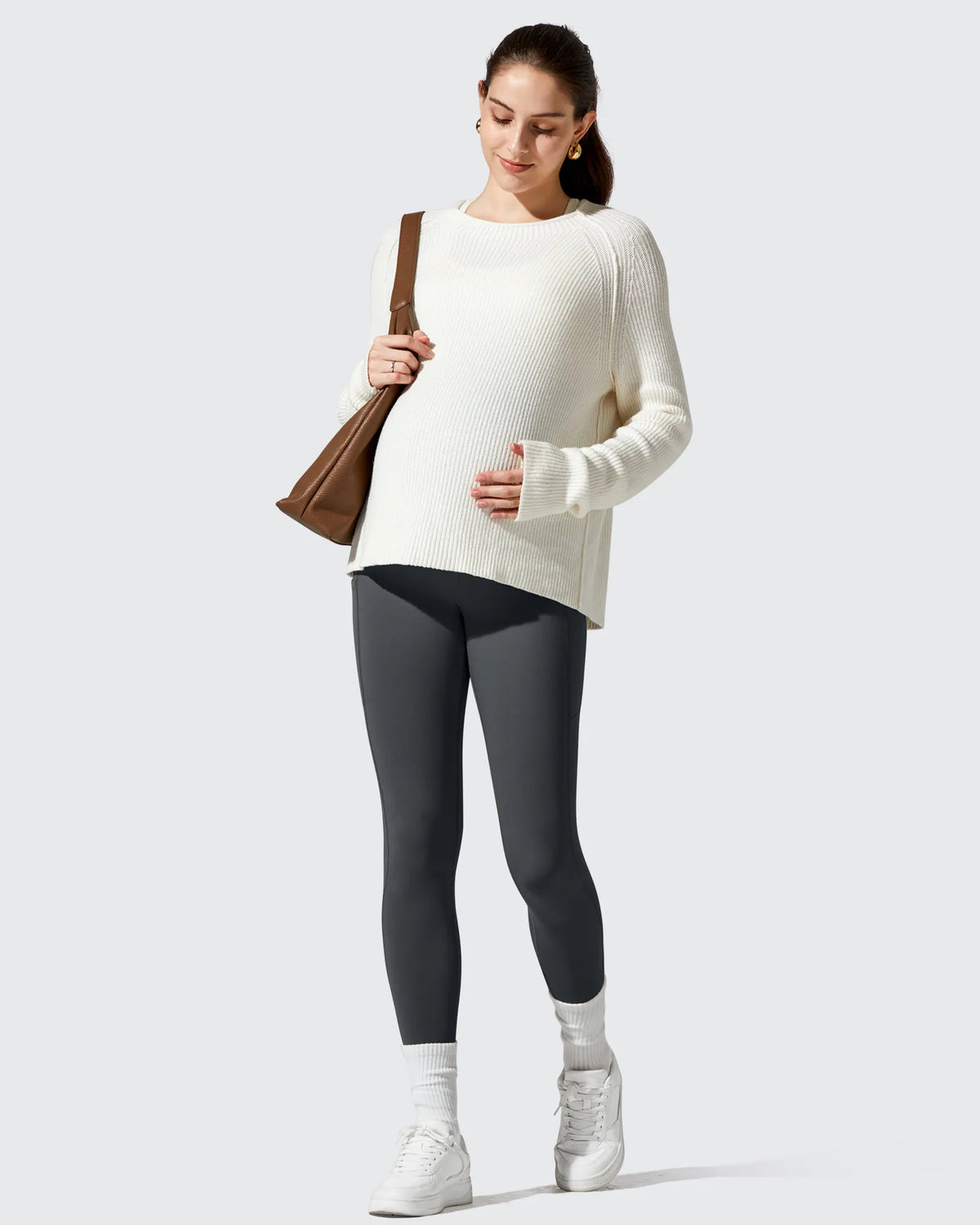 Barefeel Fleece Lined Maternity Leggings