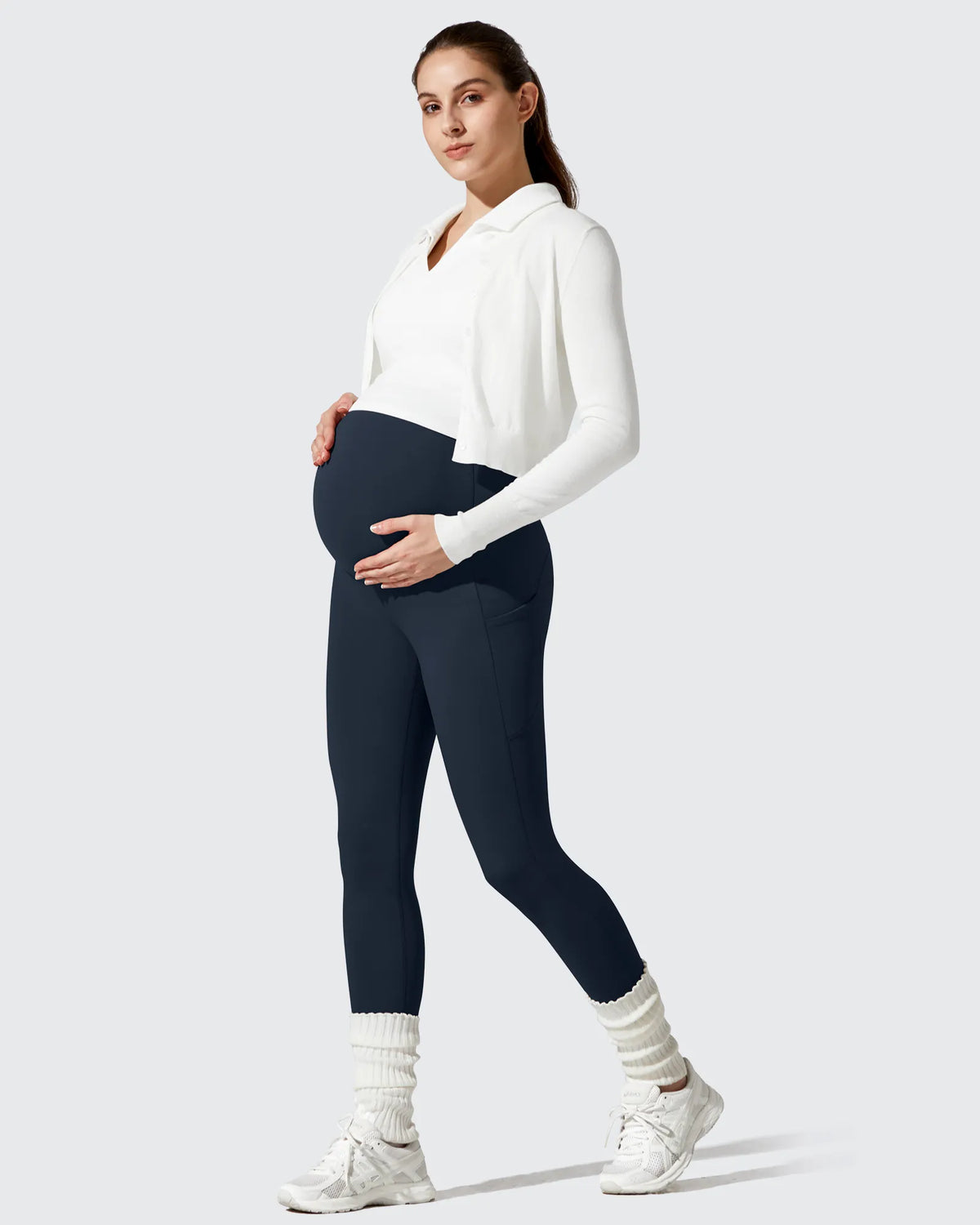 Barefeel Fleece Lined Maternity Leggings