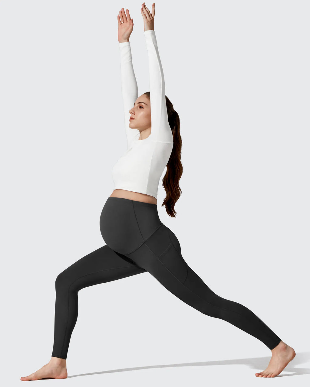 Barefeel Fleece Lined Maternity Leggings