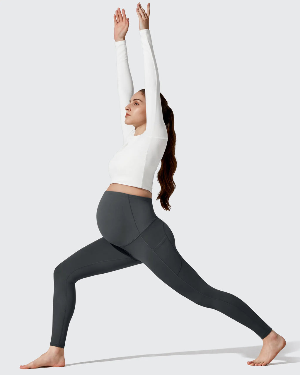 Barefeel Fleece Lined Maternity Leggings