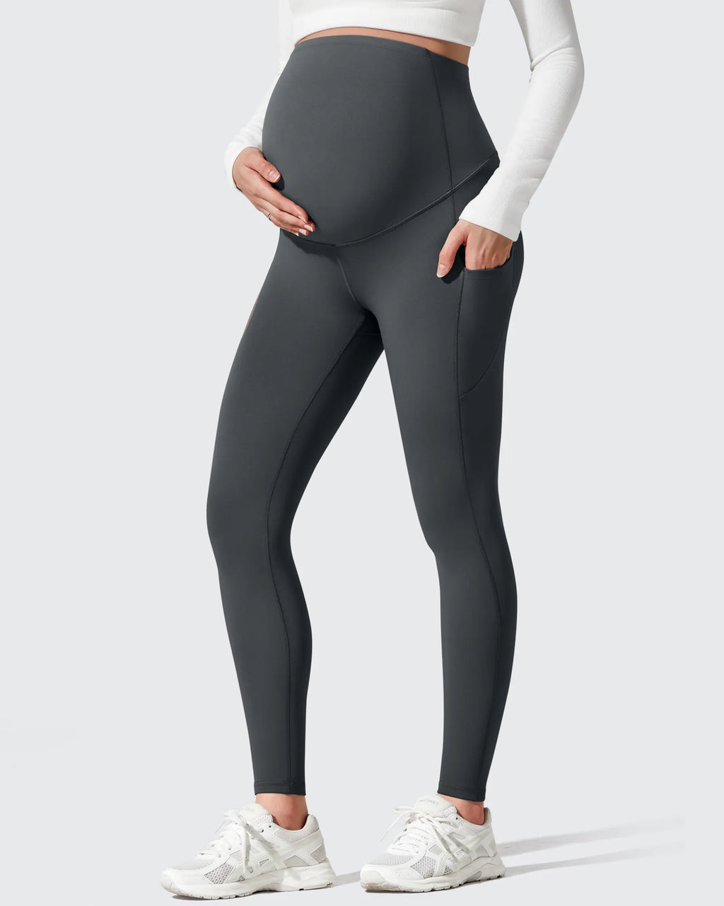 Barefeel Fleece Lined Maternity Leggings