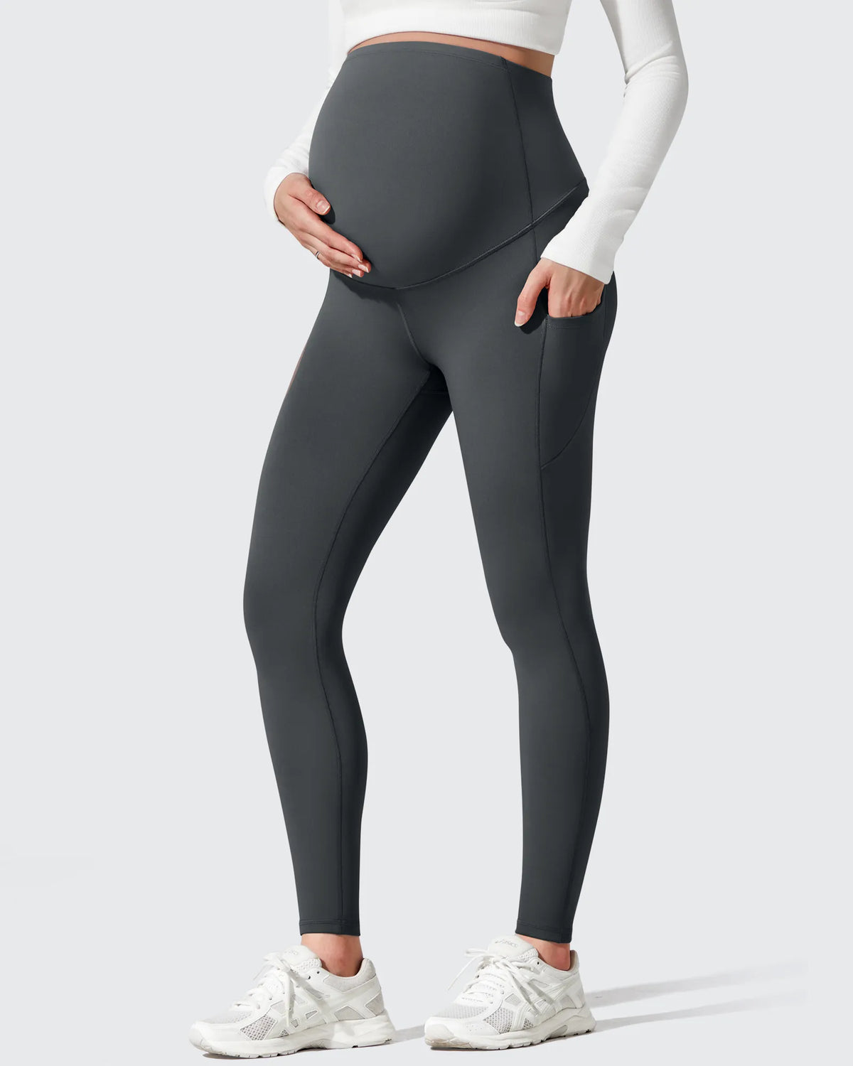 Barefeel Fleece Lined Maternity Leggings