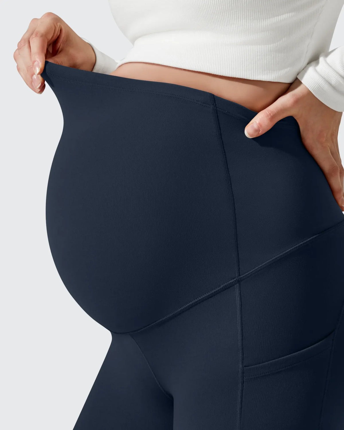 Barefeel Fleece Lined Maternity Leggings