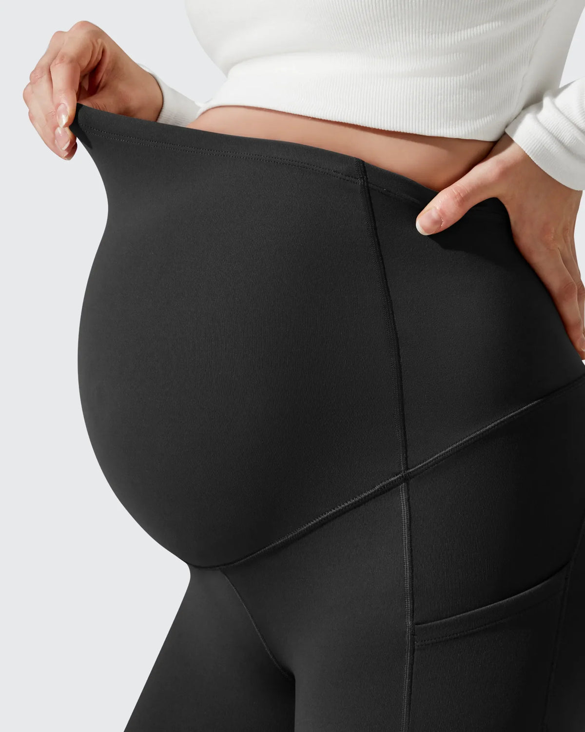 Barefeel Fleece Lined Maternity Leggings