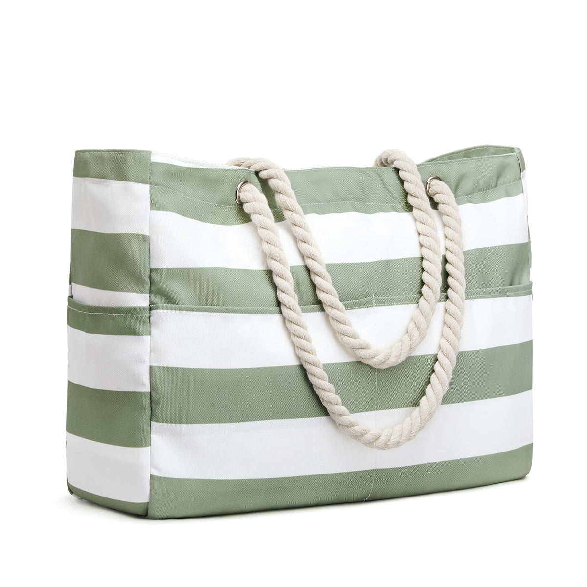 Canvas Waterproof Sandproof Large Beach Tote Bags