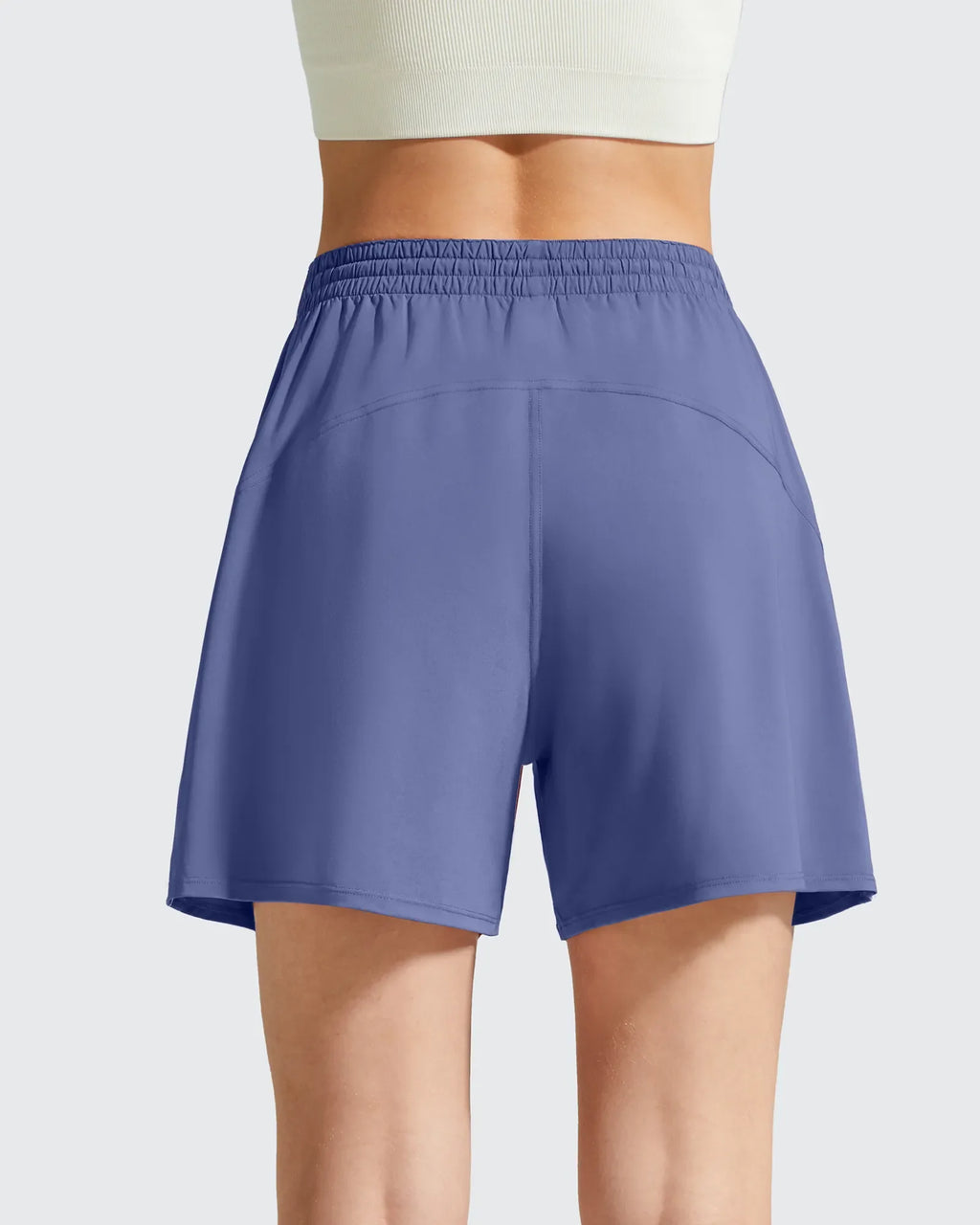 Chillwhisp Built-in Shorts Split Running Shorts 3''