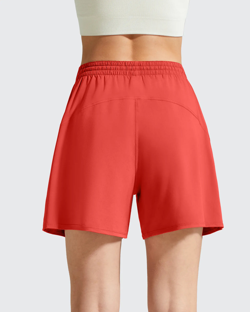Chillwhisp Built-in Shorts Split Running Shorts 3''