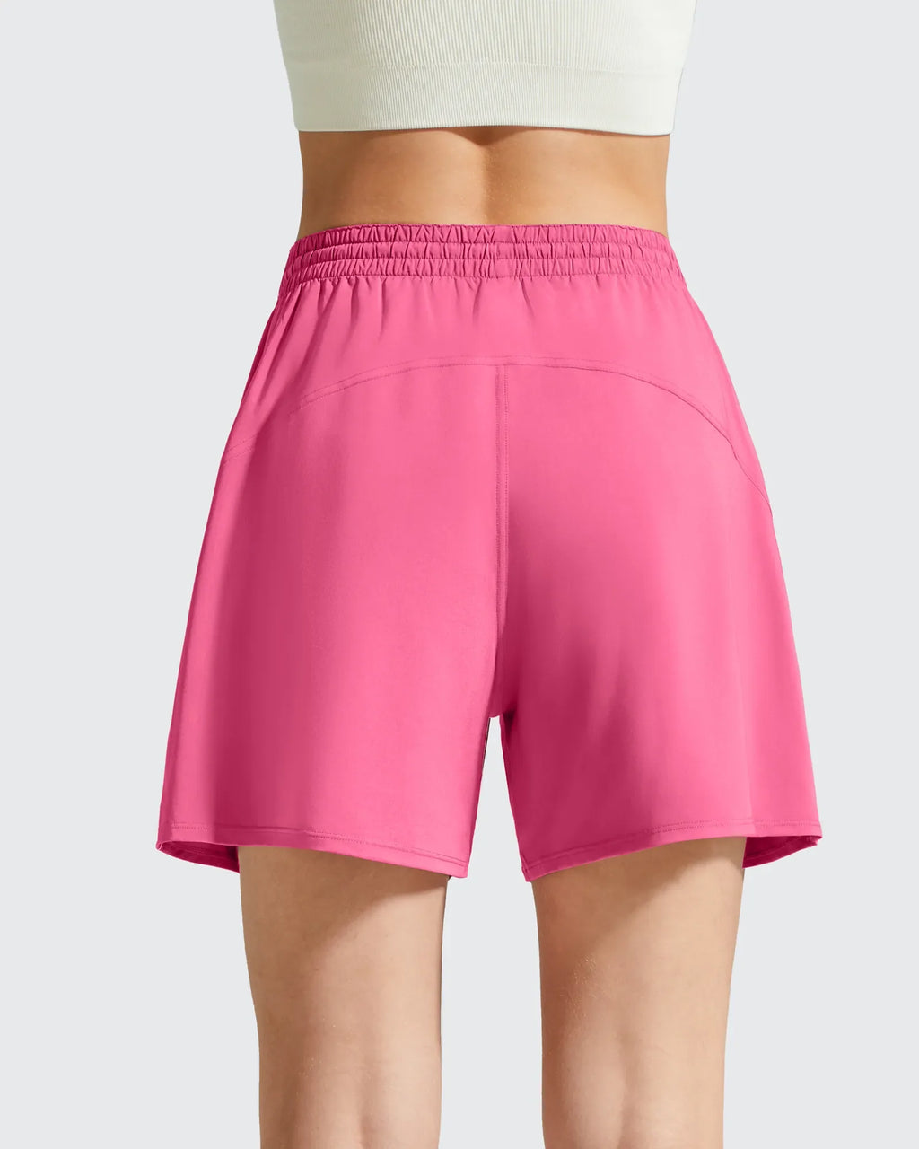Chillwhisp Built-in Shorts Split Running Shorts 3''