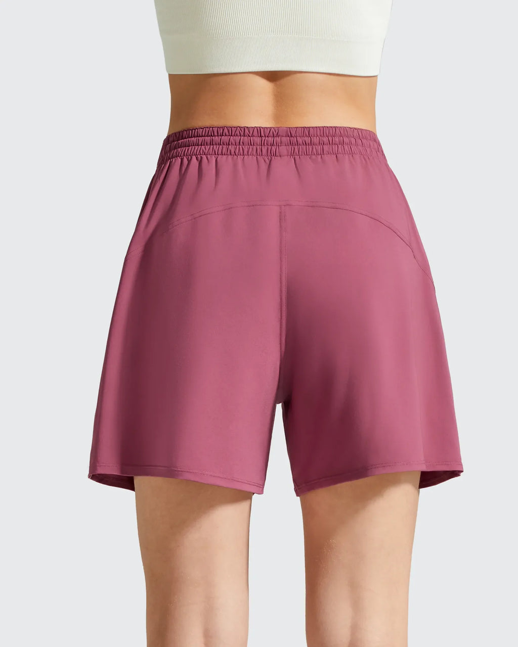 Chillwhisp Built-in Shorts Split Running Shorts 3''