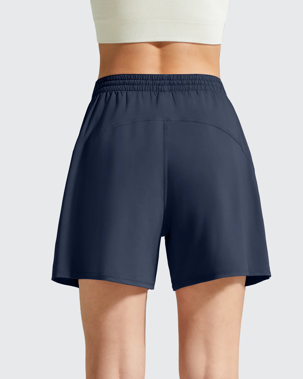 Chillwhisp Built-in Shorts Split Running Shorts 3''