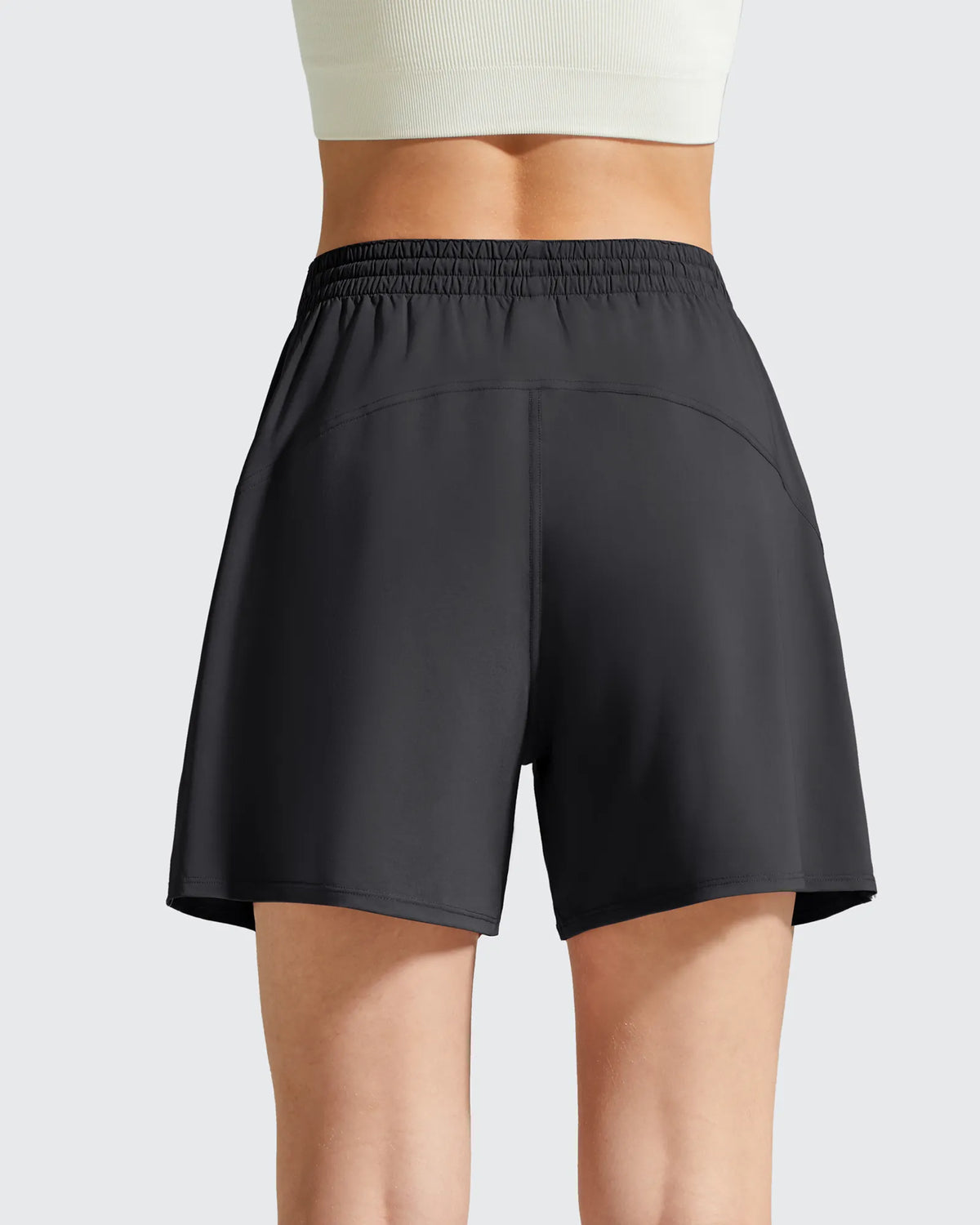 Chillwhisp Built-in Shorts Split Running Shorts 3''