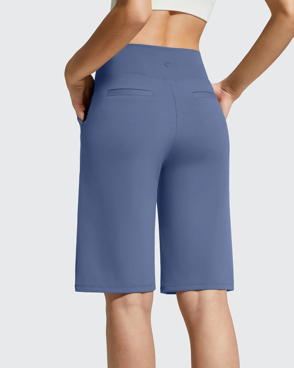 EverGoing Bermuda Pockets Knee Length Shorts 10"