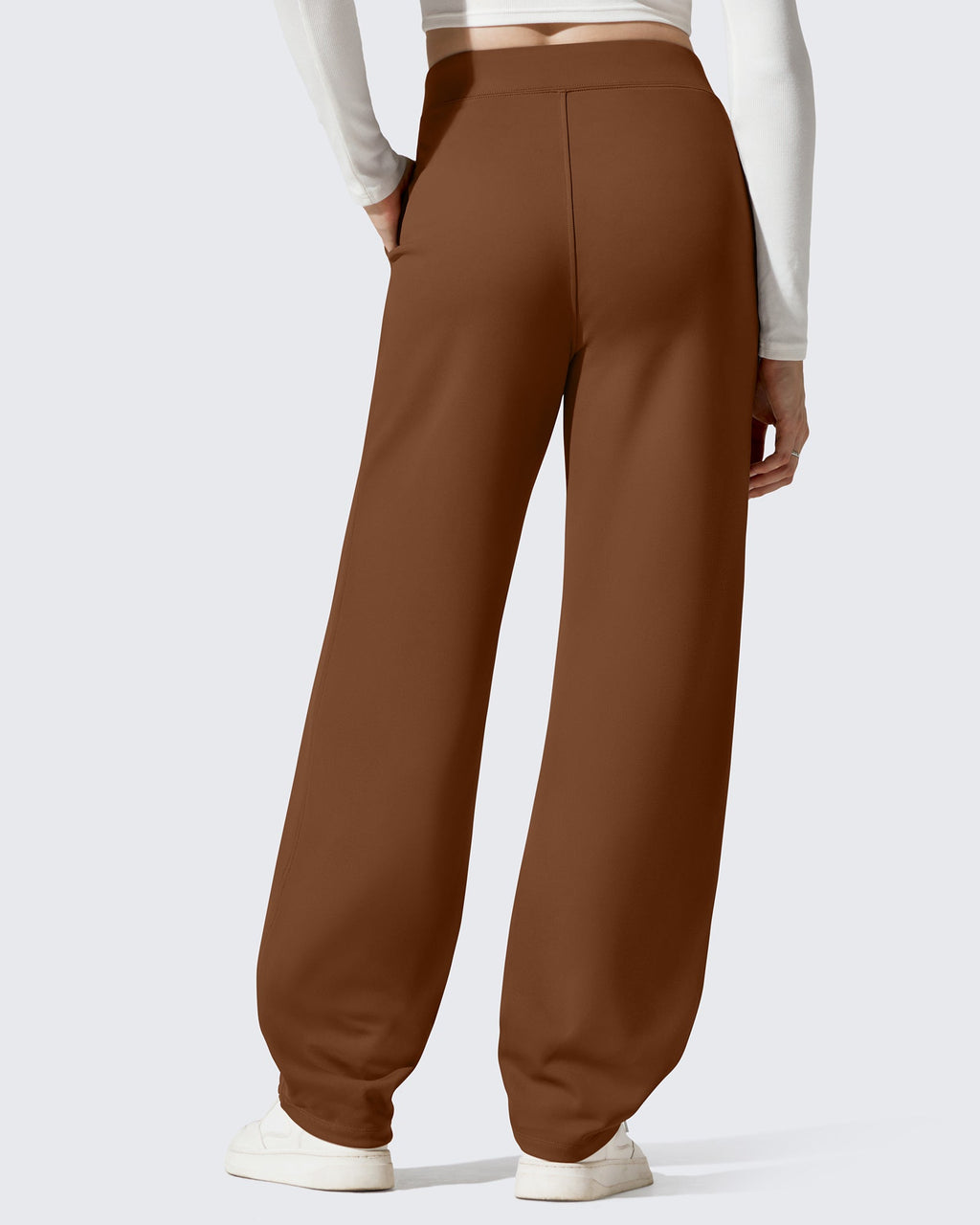 EverGoing Fleece Lined Loose Warm Narrow Legs Pants