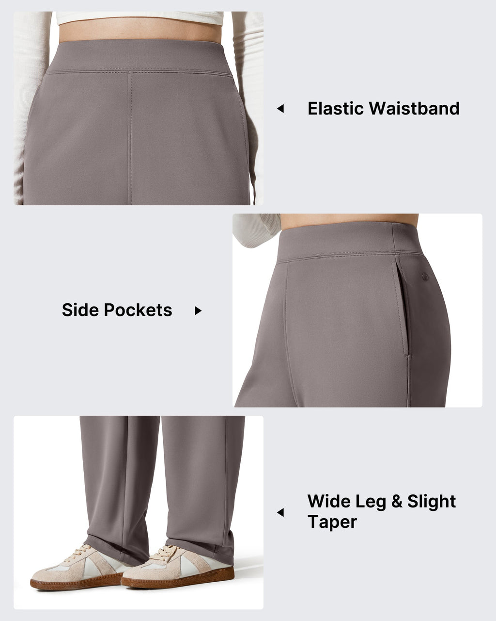 EverGoing Fleece Lined Loose Warm Narrow Legs Pants