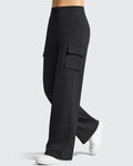 EverGoing High-Waist 4 Pockets Wide Leg Cargo Pants