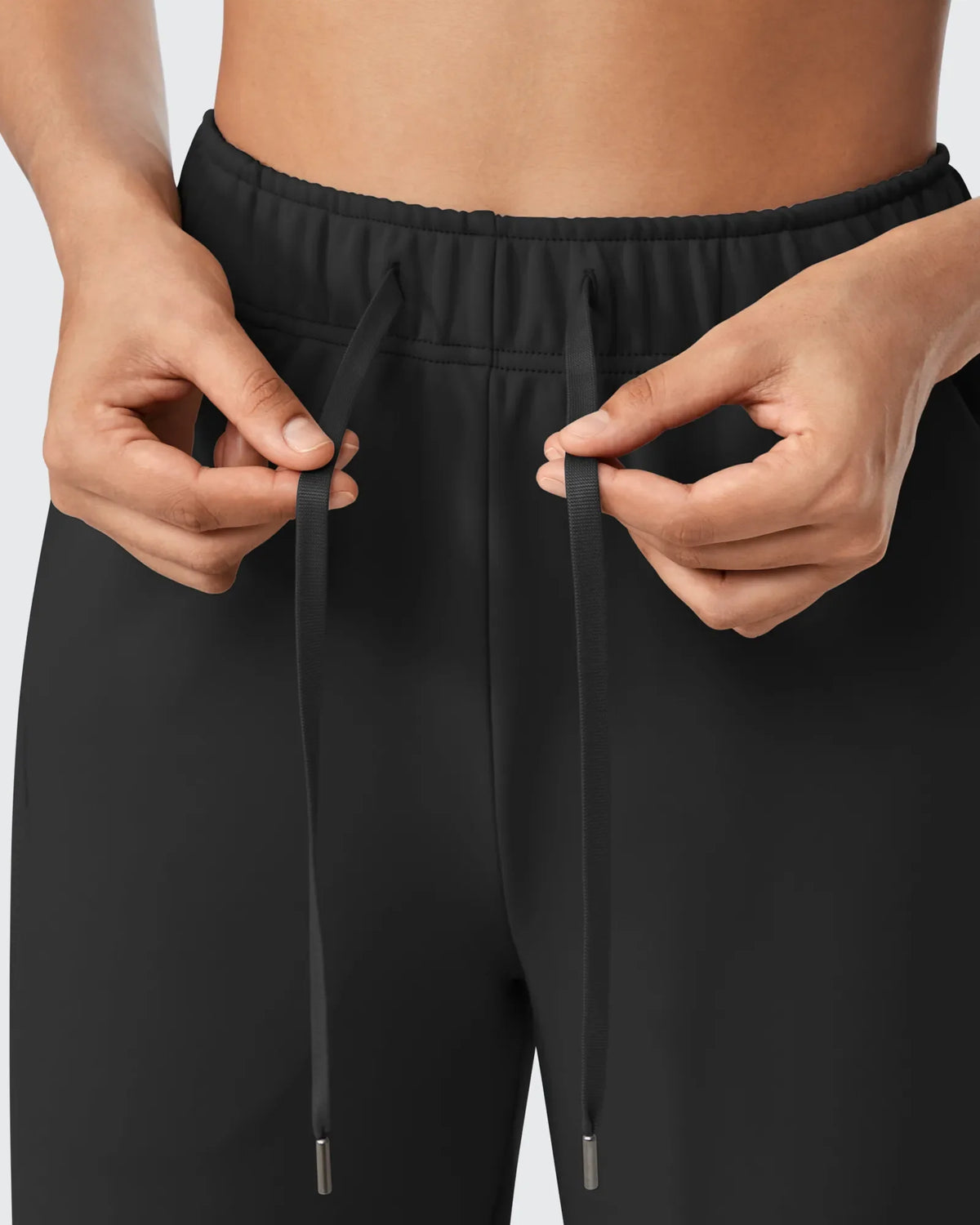 EverGoing Loose Fleece Lined Drawstring Casual Pants Tall