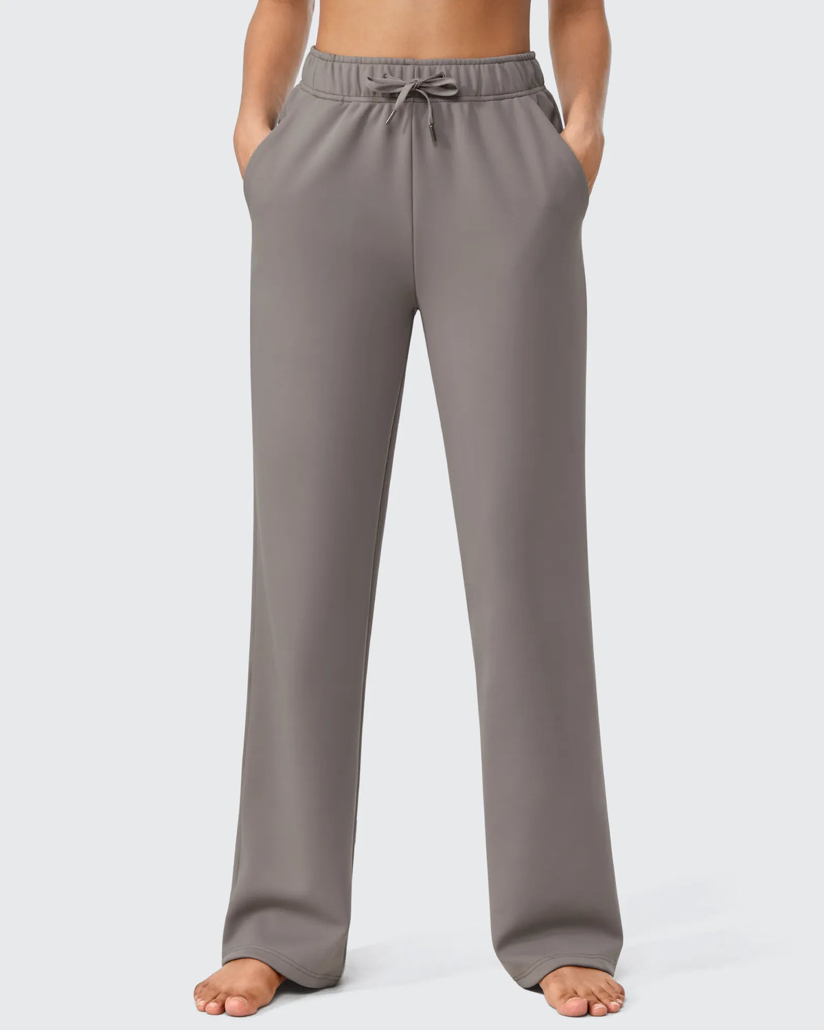 EverGoing Loose Fleece Lined Drawstring Casual Pants Petite