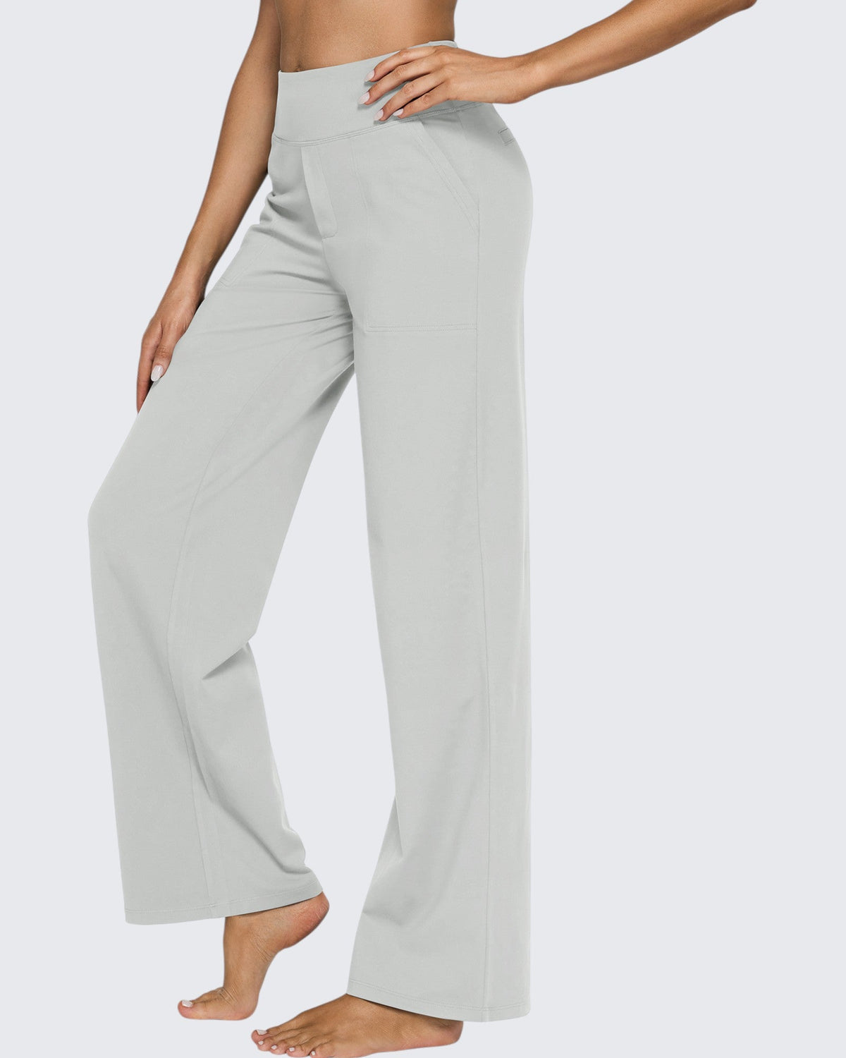 EverGoing Loose High-Waist Business Casual Pants 35''