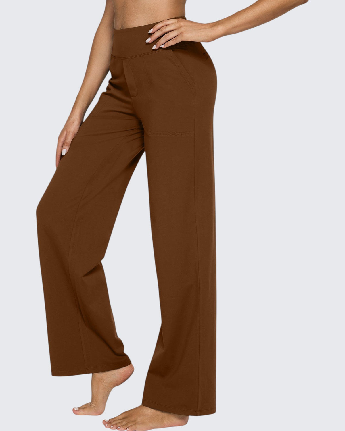 EverGoing Loose High-Waist Business Casual Pants 35''