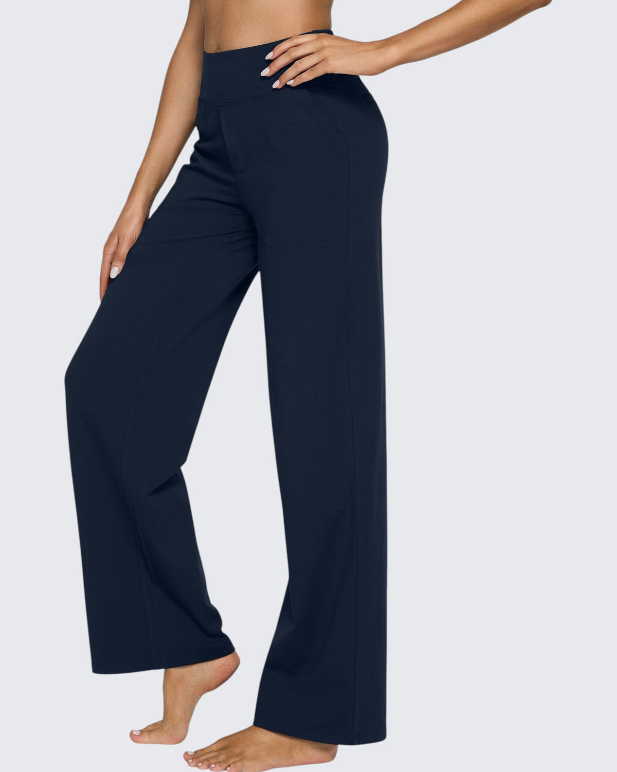 EverGoing Loose High-Waist Business Casual Pants 35''